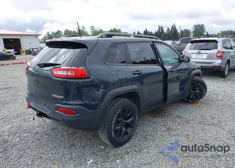 2017 Jeep Cherokee Trailhawk L Plus 4X4 z USA, uszkodzony, nr VIN 1C4PJMBS0HW629008